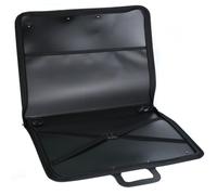 Oaygat A3 Art Portfolio Case Artist Portfolio Carrying Case with Shoulder Strap Portable Artist Presentation Storage Bag Weather-Resistant Student Portfolio Drawing Painting Sketch Project Folder Bag