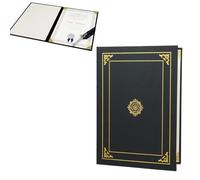 Oaygat A4 Certificate Folder File Award Certificate Holder Honor Certificates Cover Diploma Cover Certificate Sleeve Professional Document Cover Graduation Cover Diploma Holder Invitation Card Cover