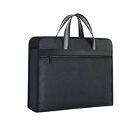 Oaygat A4 Document Bag Case Large Capacity Document File Storage Oxford Cloth File Computer Bag Portable Folder Organizer Files Folder Tote with Pocket IPad Laptop Tote Pouch Zipper Art Portfolio Case