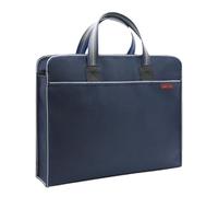 Oaygat A4 Document Organiser Bag File Folder Tote Bag Waterproof Oxford Cloth Bag Zipper File Organiser Bag iPad Files Storage Commuter Bag Document Carrying Laptop Tote Bag Business Briefcase Bag
