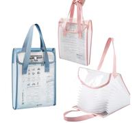 Oaygat A4 Expanding Files Folder 13 Pockets Folders for Paperwork Transparent File Organiser Document Organiser Paperwork Organiser Storage Portable Document Folder for Home & Office & School