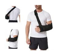 Oaygat Adjustable Universal Arm Support Sling - Shoulder Immobilizer Brace for Injured Shoulder Dislocated Joint Broken Wrist & Elbow Fits Both Left and Right Arm