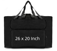 Oaygat Art Portfolio Bag A2 Artist Drawing Board Bag 26x20 Inch Waterproof Art Carry Case with Handles Portable Sketch Pad Bag Tote Bag Organiser Painting Storage Bag for Palette Brushes Artwork