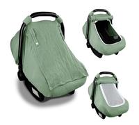 Oaygat Baby Car Seat Cover Baby Car Seat Sunshade Insect Mosquito Net Cars Seats Canopy Breathable U V Sun Protection Lightweight Blackout Cover Infant Babys Carrier Cover Cars Sun Shade for Boy Girl