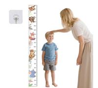 Oaygat Baby Height Growth Chart Wall Hanging Measuring Ruler for Kids Removable Kids Measuring Wall Chart Portable Baby Growth Charts, for Accurate Measuring Height