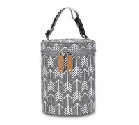 Oaygat Breastmilk Cooler Bag Baby Bottle Tote Bag Portable Insulated Leak Proof Milk Bottle Carrier Portable Thermal Bottle Bag Storage Pouch Bag Hangable Feeding Bottle Bag for Nursing Mom Daycare