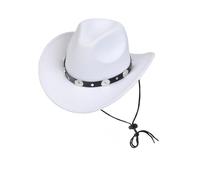 Oaygat Cowboy Hat Felt Fedora Hat Womens Western Cowboy Hat Wide Brim Hat Classic Hat Western Shapeable Durable Cowgirl Men Women Wool Felt Fedora Jazz Hat Lightweight Shapeable Outdoor Hat