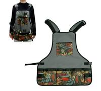 Oaygat Gardening Tools Apron Garden Apron Gardening Apron with Pockets Oxford Cloth Garden Apron Multifunction Garden Apron Wear-Resistant Work Apron for Gardening, Cooking, Cleaning and Woodworking