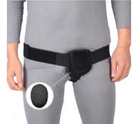 Oaygat Hernia Belt for Men Left or Right Side Supportive Groin Pain with Removable Compression Pads for Pre or Post Adjustable Waist Strap Groin Support Post-Surgery Truss Suitable