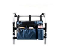 Oaygat Wheelchair Bag Wheelchair Pouch Pocket with Cup Holder Mobility Scooter Accessories Strip Use of Waterproof Fabric for Most Wheelchairs Walkers or Rollators