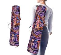 Oaygat Yoga Mat Bag Large with Carry Strap Sport Gym Carrier with Full Zipper Bottle Pocket and Wet Compartment Exercise Mat Luggage Bag Yoga Tote Carrier for Daily Trave Pilate