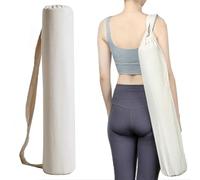 Oaygat Yoga Mat Bag with Adjustable Carry Strap - Compact Pilates & Yoga Mat Carrier for Home, Gym & Travel - Storage Pocket Bag Fits Most Sizes