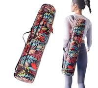 Oaygat Yoga Mat Carrier with Pockets Portable Exercise Pilates Carrying Bag Yoga Mat Carry Luggage Bag Carryall Shoulder Bag with Bottle Pocket Wet Compartment Yogas Mats Carrier Women Men