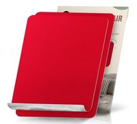 OAZ 2 Pieces 23x28 cm Canvas Repair Patches Fabric Patch Self-Adhesive Canvas Repair Tape Waterproof Outdoor Gear Repair Patch Kit for Boat Cover Tent Awning Sun Shade Sofa Lounge Chair Red