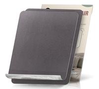 OAZ 2 Pieces 23x28 cm Canvas Repair Patches Fabric Patch Self-Adhesive Canvas Repair Tape Waterproof Outdoor Gear Repair Patch Kit for Boat Cover Tent Awning Sun Shade Sofa Lounge Chair Dark Gray