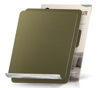 OAZ 2 Pieces 23x28 cm Canvas Repair Patches Fabric Patch Self-Adhesive Canvas Repair Tape Waterproof Outdoor Gear Repair Patch Kit for Boat Cover Tent Awning Sun Shade Sofa Lounge Chair Green