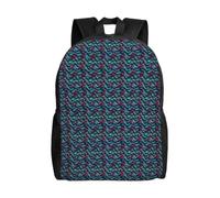 OAZCVBNN 3d Magical Dragon Scales Pattern Print Double Shoulder Backpack Lightweight Water-Resistant Unisex Bag Travel Outdoor