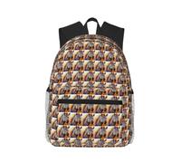 OAZCVBNN Abstract Animal Zebra Print Casual Backpack Travel Outdoor Adventures Commuting Lightweight Dual Shoulder Bag