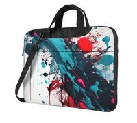OAZCVBNN Abstract Paint Splashes Print Versatile Laptop Bag Stylish Laptops Case With Messenger Shoulder Briefcase Options