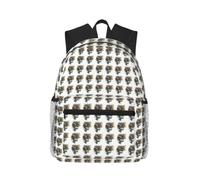 OAZCVBNN Artificial Intelligence Brain Print Lightweight Water-Resistant Casual Backpack Daily Travel Hiking Weekend Getaways