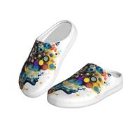 OAZCVBNN Artificial Intelligence Brain Print Versatile Use Anti Pilling Washable Slippers for Women Men Cozy Stylish shoes