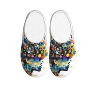 OAZCVBNN Artificial Intelligence Brain Print Versatile Use Anti Pilling Washable Slippers for Women Men Cozy Stylish shoes