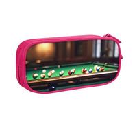 OAZCVBNN Billiard Print Pencil Case Storage Makeup Erasers Pens Students School Office Multi-Scenes Use