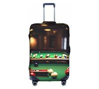 OAZCVBNN Billiard Print Universal Travel Suitcase Cover Weekend Getaways Trips Elastic Luggage Protector