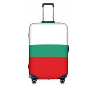 OAZCVBNN Bulgarian Flag Print Universal Travel Suitcase Cover Weekend Getaways Trips Elastic Luggage Protector