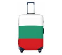 OAZCVBNN Bulgarian Flag Print Washable Suitcase Universal Elastic Luggage Protector Travel Sleeve Accessory