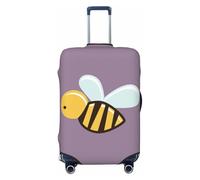 OAZCVBNN Cartoon Bee Print Unique Suitcase Covers Travel Luggage Cover with Elastic Anti Scratch Design