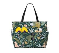 OAZCVBNN Cute dinosaur Print Reusable Bag Stylish Summer Lightweight Vacation Picnic Gym Camping Versatile Use