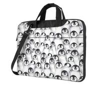 OAZCVBNN Cute Penguins Sketch Print Women Men Stylish Laptop Bag Portable Notebook Shoulder Bags Office Work Travel