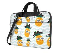 OAZCVBNN Cute Pineapple Print Versatile Laptop Bag Stylish Laptops Case With Messenger Shoulder Briefcase Options