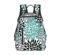 OAZCVBNN Dahlia Flower Print Daily Use Casual Backpack Spacious Travel Daypack Compact Waterproof For Shopping