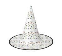 OAZCVBNN Different Types Of Lizard Print Festive Carnival Party Hat For Adults Season Cosplay Costume Celebration Headwear