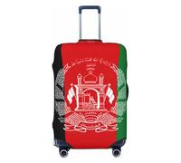 OAZCVBNN Flag of Afghanistan Print Unique Suitcase Covers Travel Luggage Cover with Elastic Anti Scratch Design
