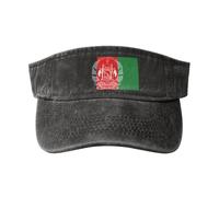 OAZCVBNN Flag of Afghanistan Print Washed Unique Cap Vintage Hat Adjustable Buckle Classic Fashion Casual Sport Caps Black
