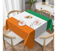 OAZCVBNN Flag of Cote d'Ivoire Print 55in Square Table Cover for Wedding Party Coffee Tables Office Meetings Home Decor