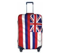 OAZCVBNN Flag of Hawaii American Print Universal Travel Suitcase Cover Weekend Getaways Trips Elastic Luggage Protector