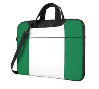OAZCVBNN Flag Of Nigeria Print Versatile Laptop Bag Stylish Laptops Case With Messenger Shoulder Briefcase Options