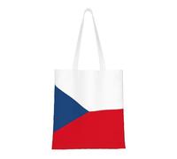 OAZCVBNN Flag Of The Czech Republic Print Stylish Bag Shopping Bags Lightweight Versatile Travel Work Gym Beach All-Day Use