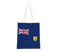 OAZCVBNN Flag Of The Turks And Caicos Islands Print Stylish Bag Shopping Bags Lightweight Versatile Travel Work Gym Beach All-Day Use