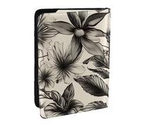 OAZCVBNN Floral Herbs Botanical Pattern Print Men and Women Passport Document Wallet Case Cover for Business and Leisure Trips