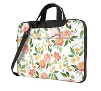 OAZCVBNN Flower And Bird Print Versatile Laptop Bag Stylish Laptops Case With Messenger Shoulder Briefcase Options