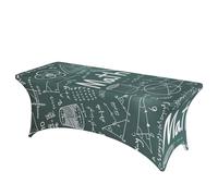 OAZCVBNN Formulas Shapes Theory Math Lesson Word Print Exceptional Rectangular Elastic Table Cover Large Rectangular Easy Installation
