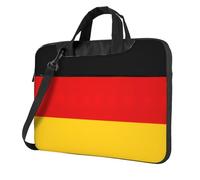 OAZCVBNN German Flag Print Versatile Laptop Bag Stylish Laptops Case With Messenger Shoulder Briefcase Options