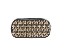 OAZCVBNN German Shepherd Dog Print Boys Girls for Transparent Stationery Organizer Clear Pencil Case Pouch Supplies