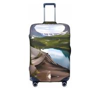 OAZCVBNN Glacier National Park Print Universal Travel Suitcase Cover Weekend Getaways Trips Elastic Luggage Protector
