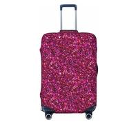OAZCVBNN Glitter Pattern Print Unique Suitcase Covers Travel Luggage Cover with Elastic Anti Scratch Design